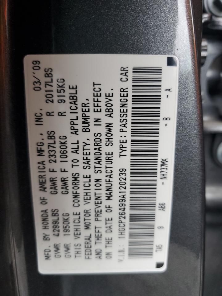 2009 HONDA ACCORD