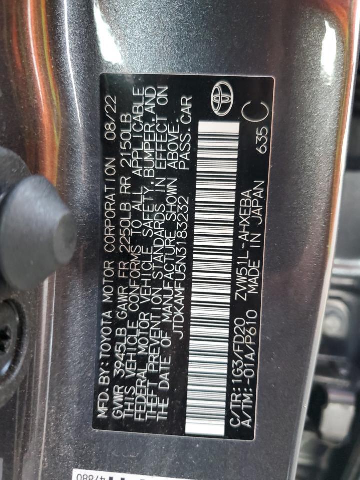 2022 TOYOTA PRIUS