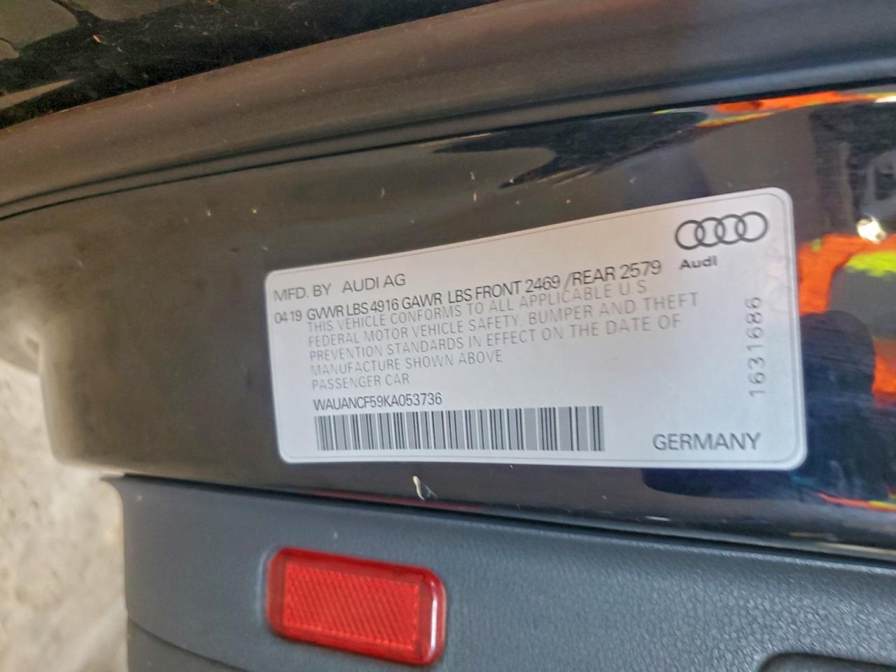 2019 AUDI A5