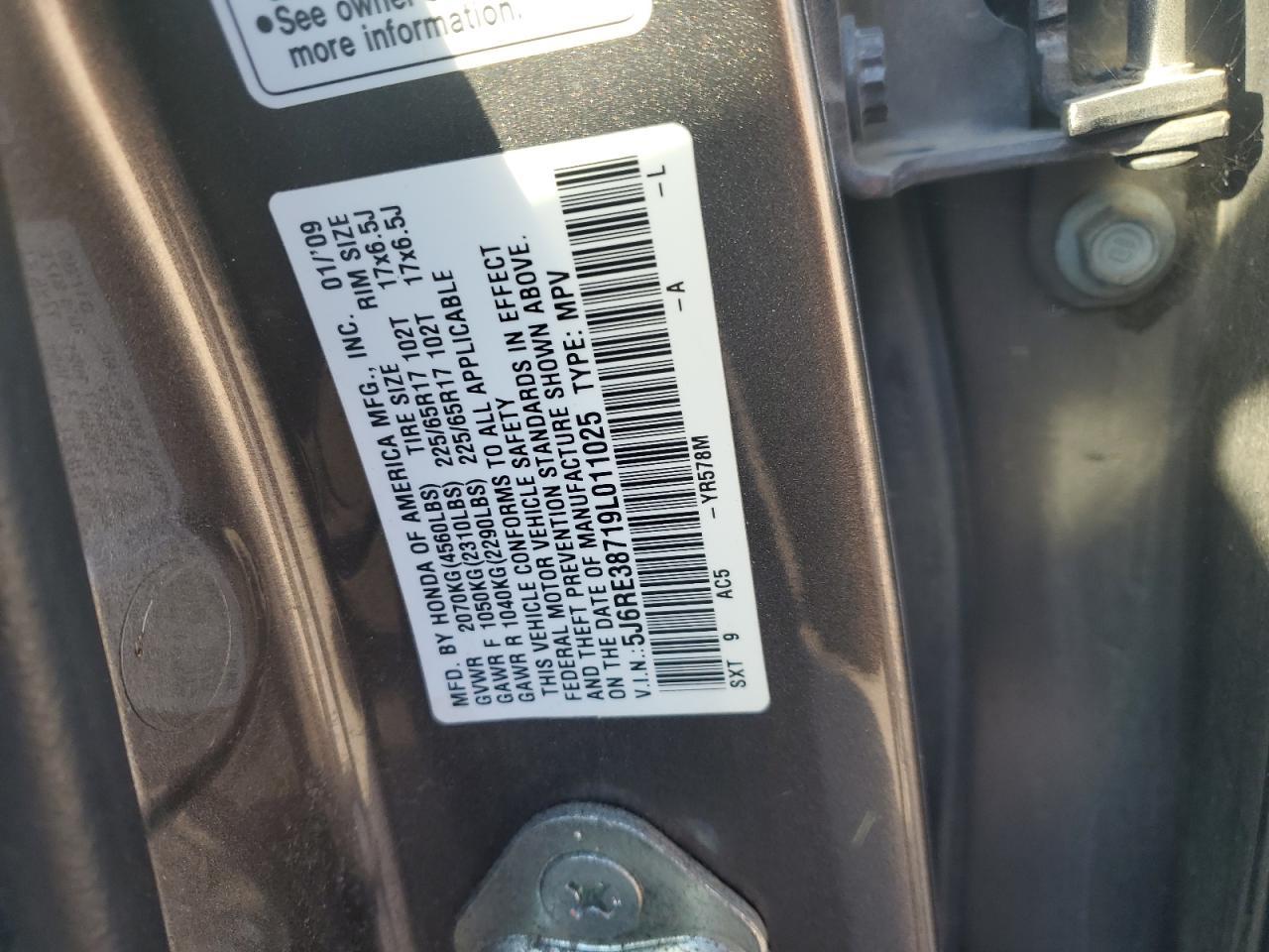 2009 HONDA CR-V