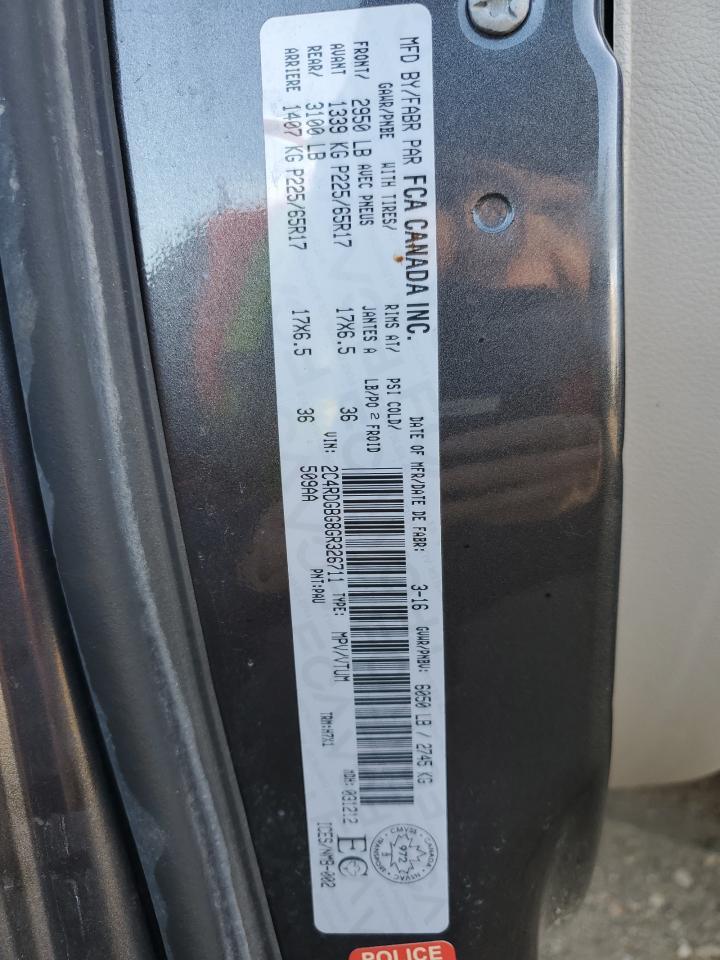 2016 DODGE GRAND CARAVAN