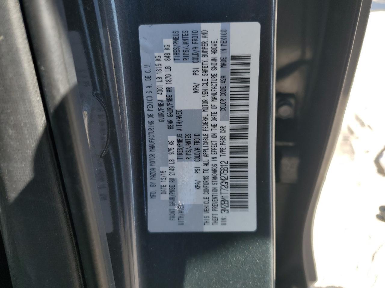 2016 MAZDA 3