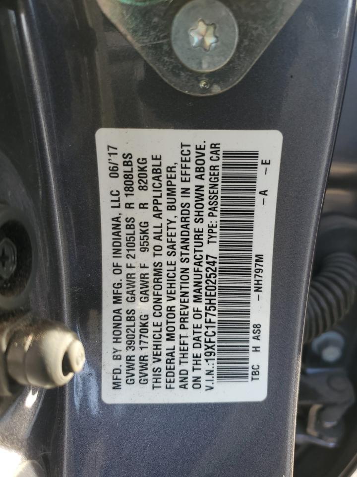 2017 HONDA CIVIC