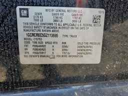 2016 CHEVROLET SILVERADO 1500