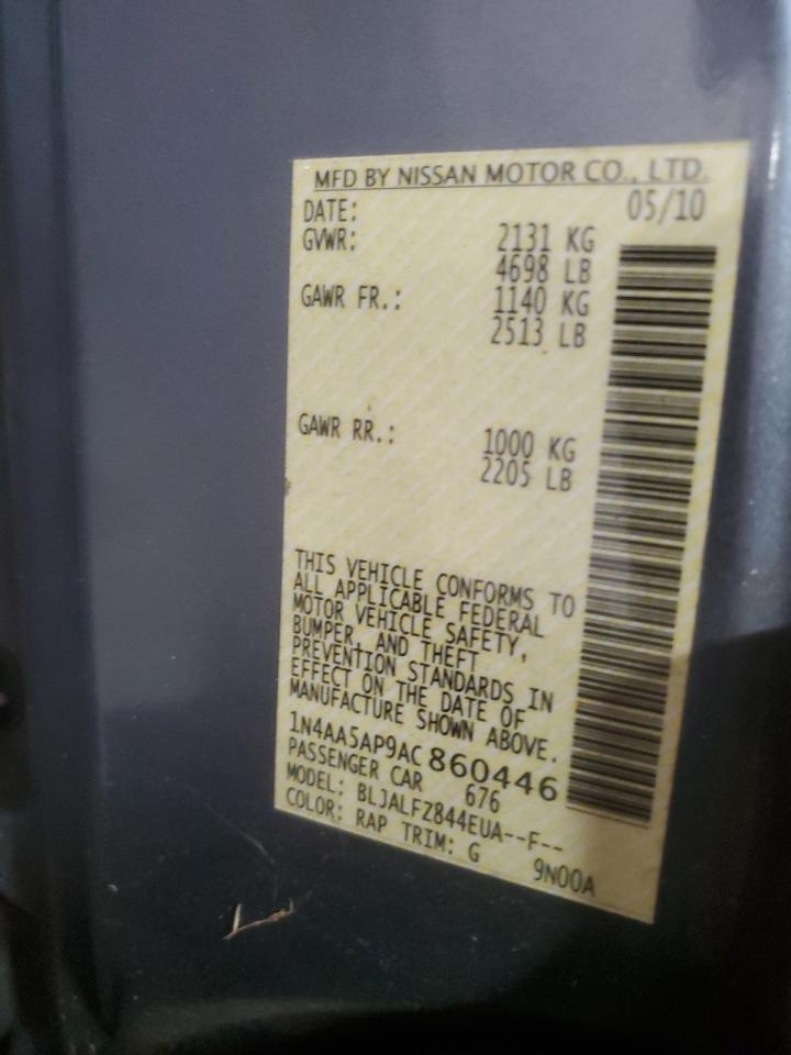 2010 NISSAN Maxima