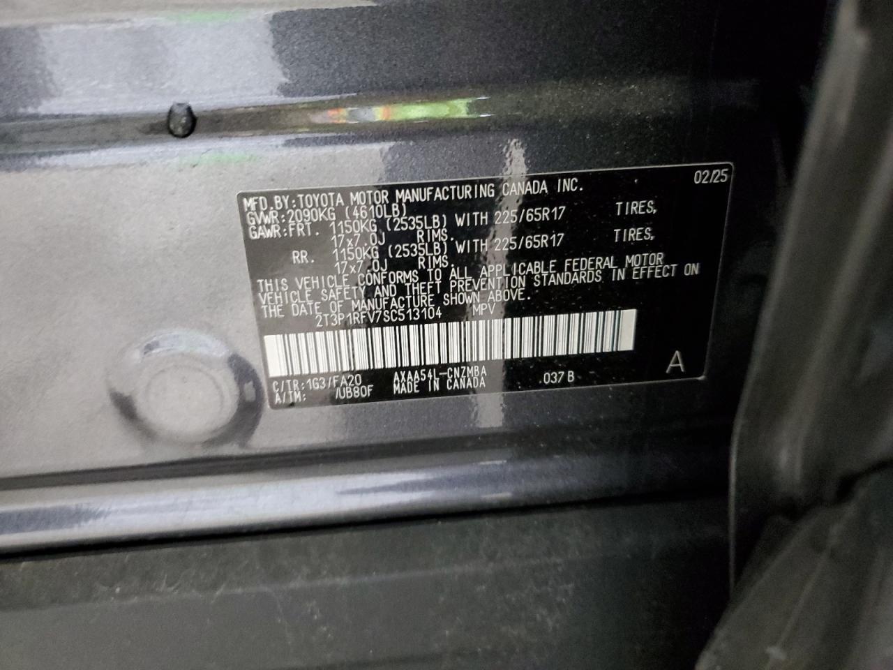 2025 TOYOTA RAV4