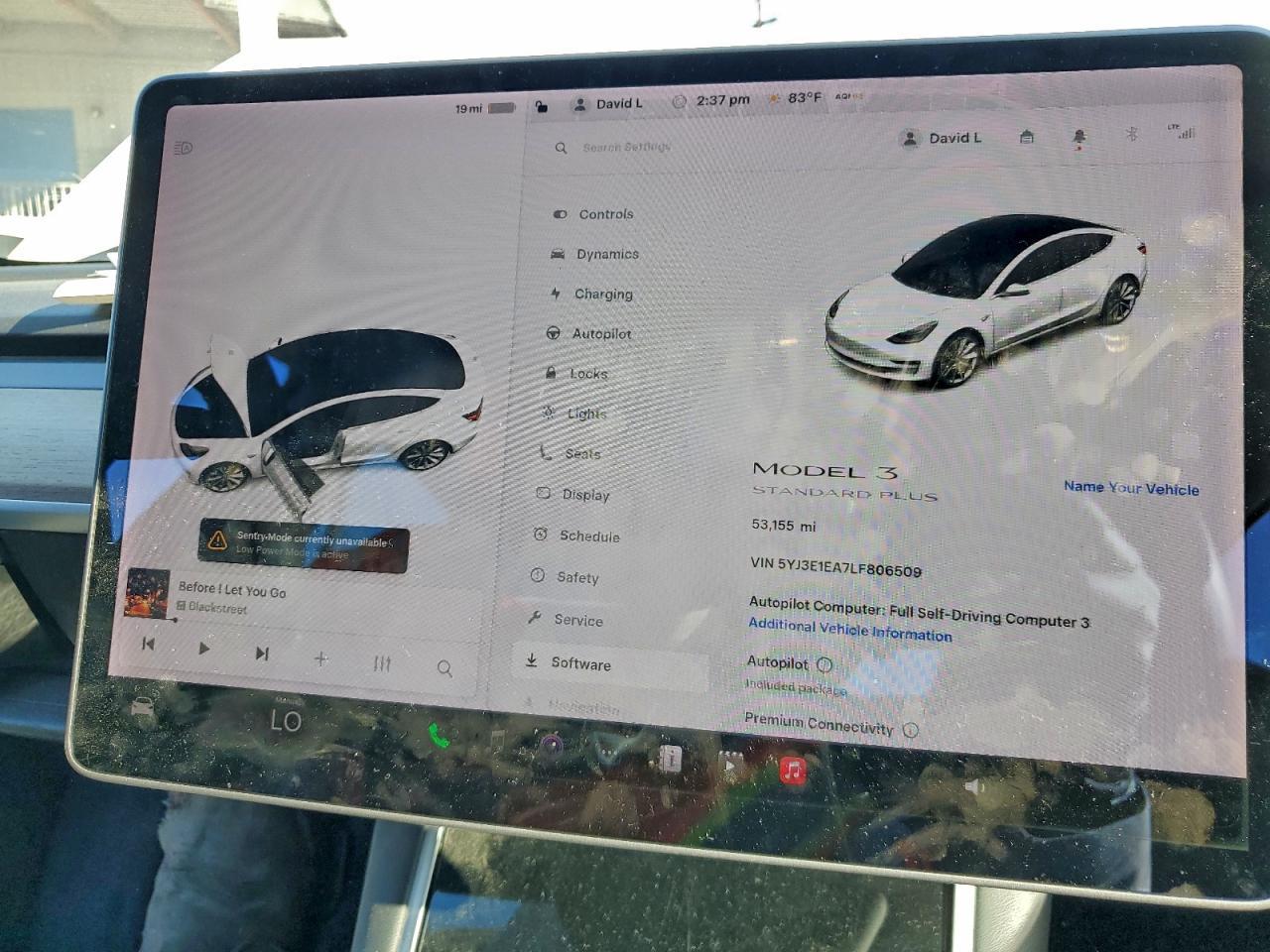 2020 TESLA MODEL 3