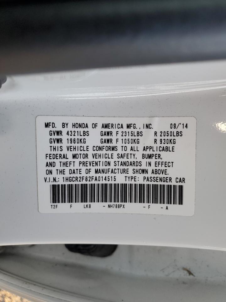 2015 HONDA ACCORD