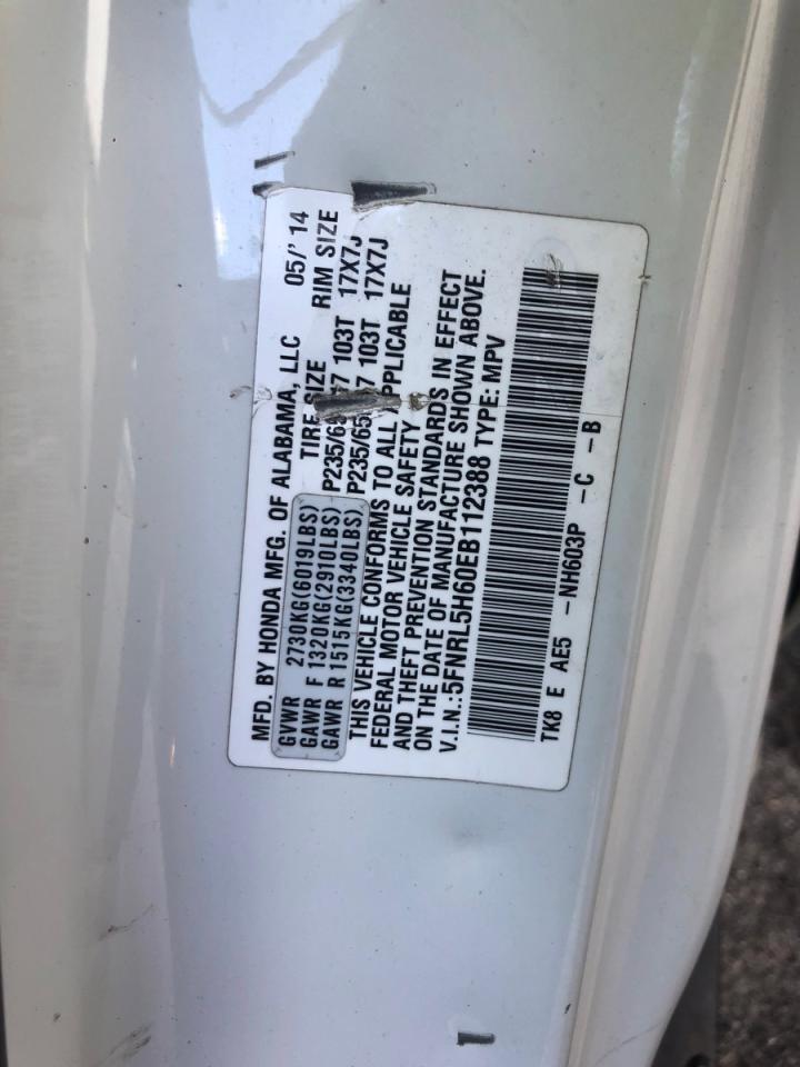 2014 HONDA ODYSSEY