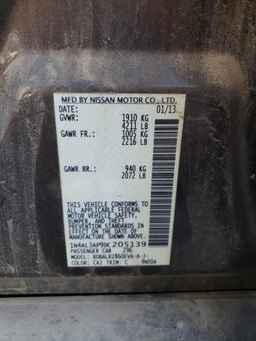 2013 NISSAN ALTIMA