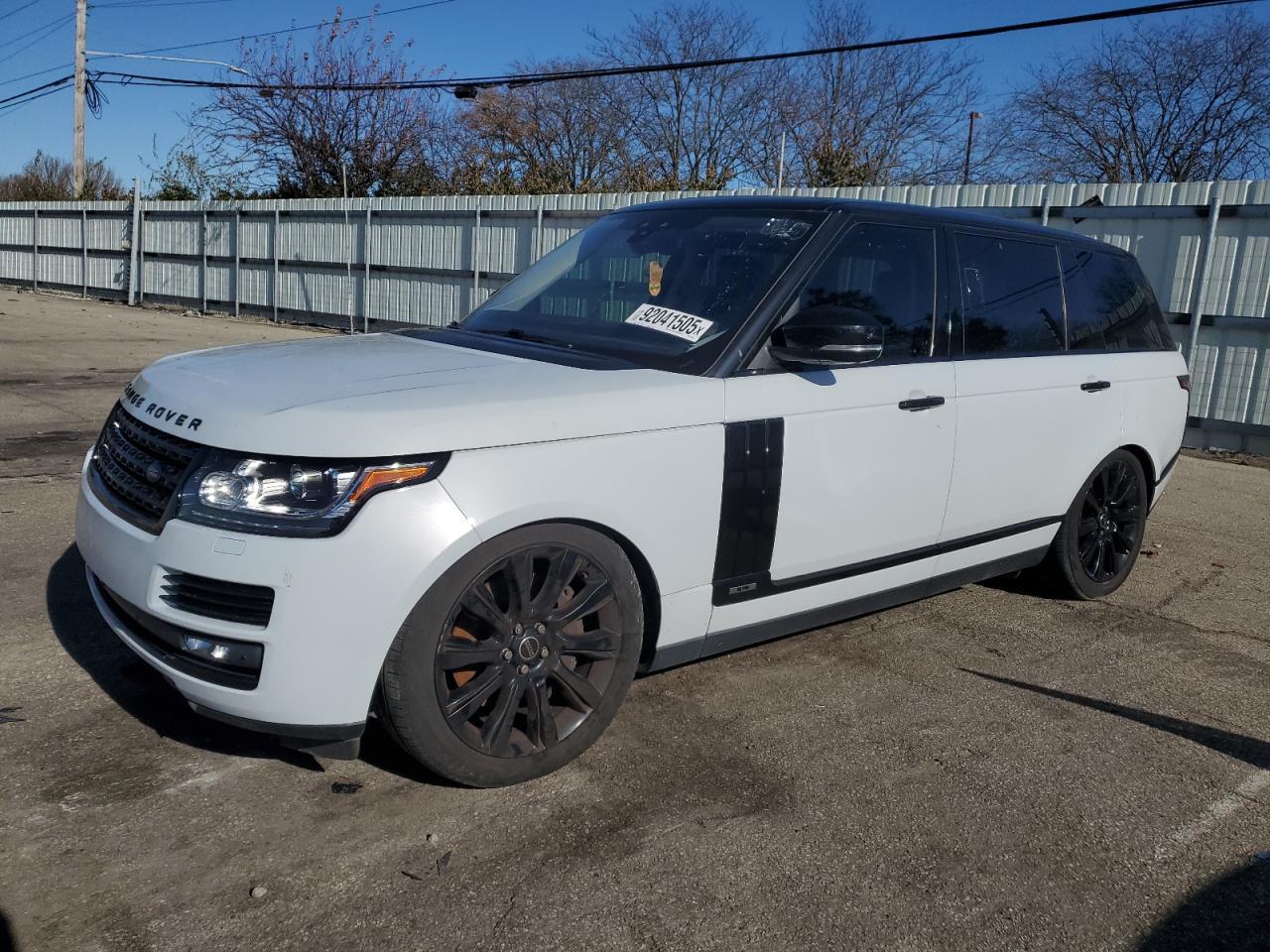 2017 LAND ROVER RANGE ROVER