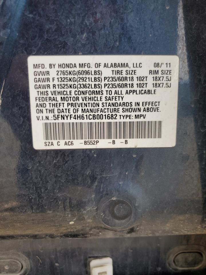 2012 HONDA PILOT