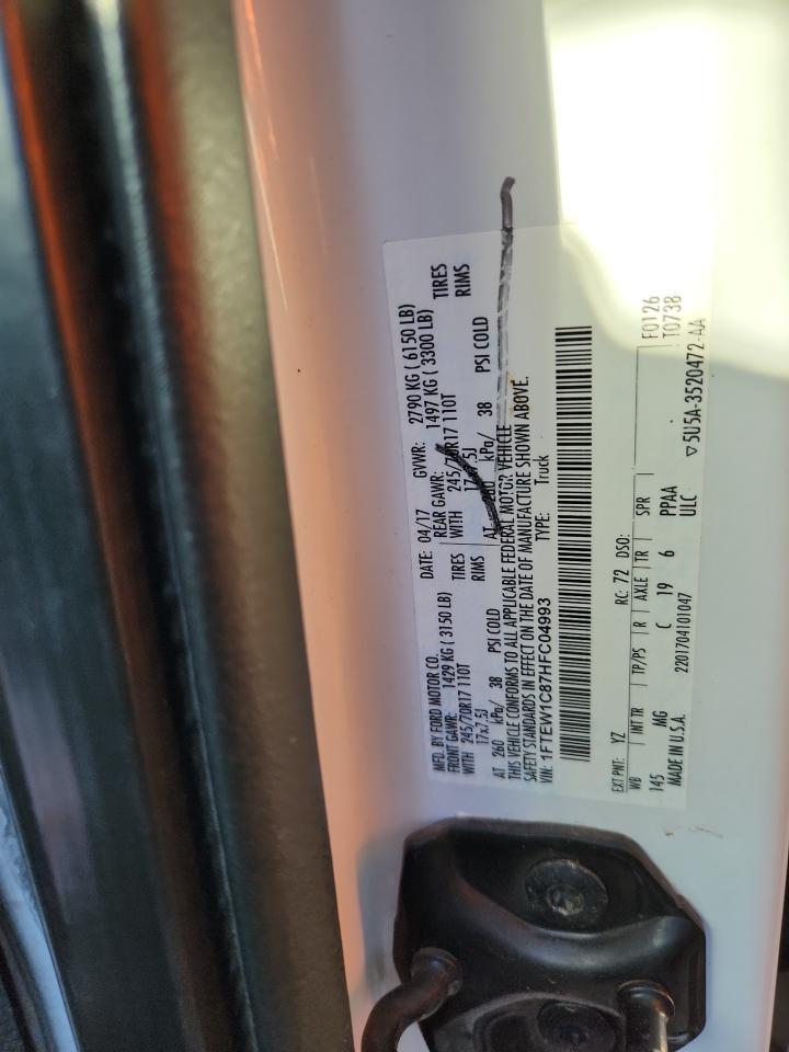 2017 FORD F-150