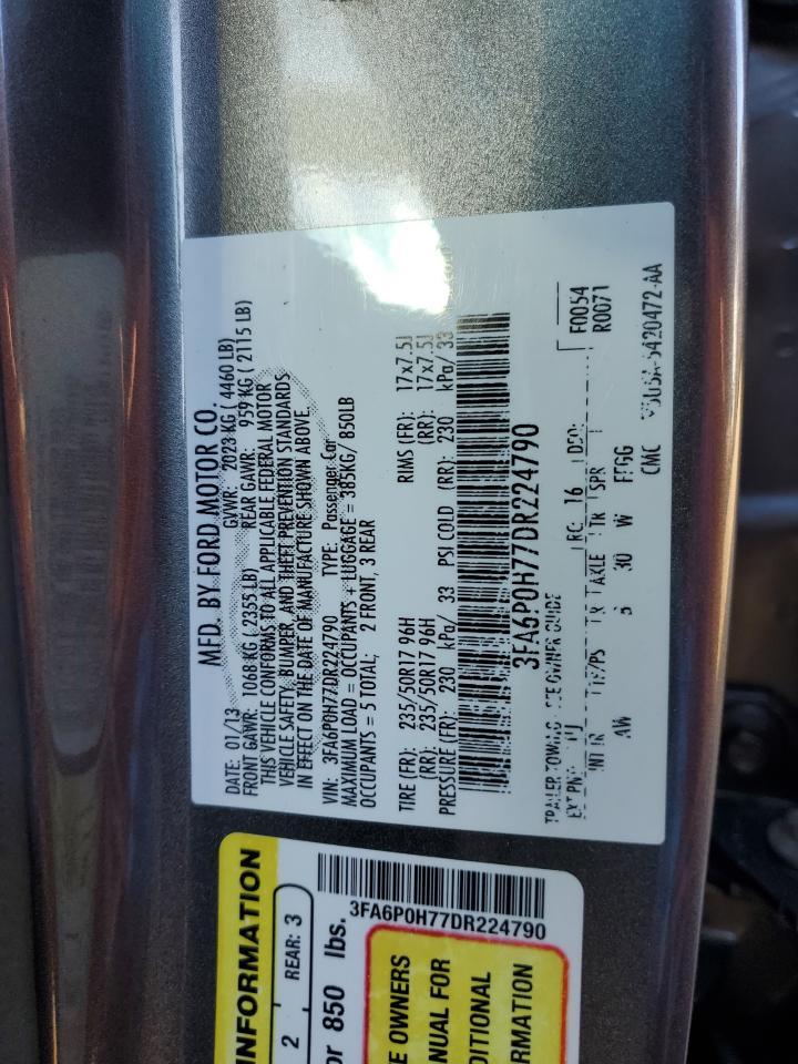 2013 FORD FUSION