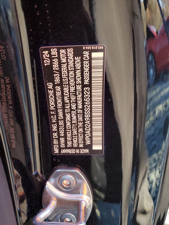 2025 PORSCHE 911