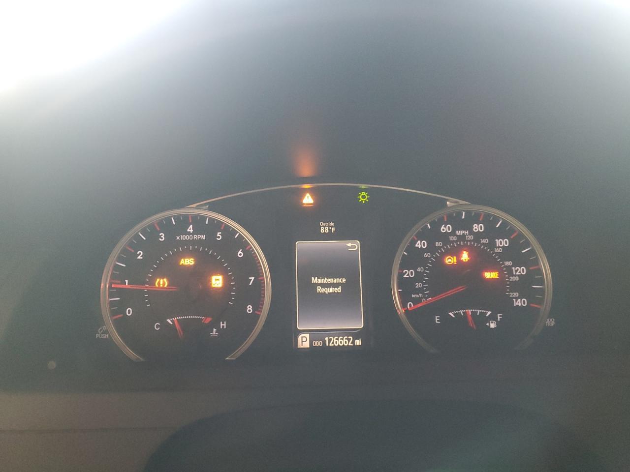 2016 TOYOTA CAMRY