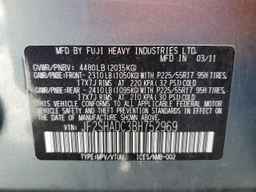 2011 SUBARU FORESTER