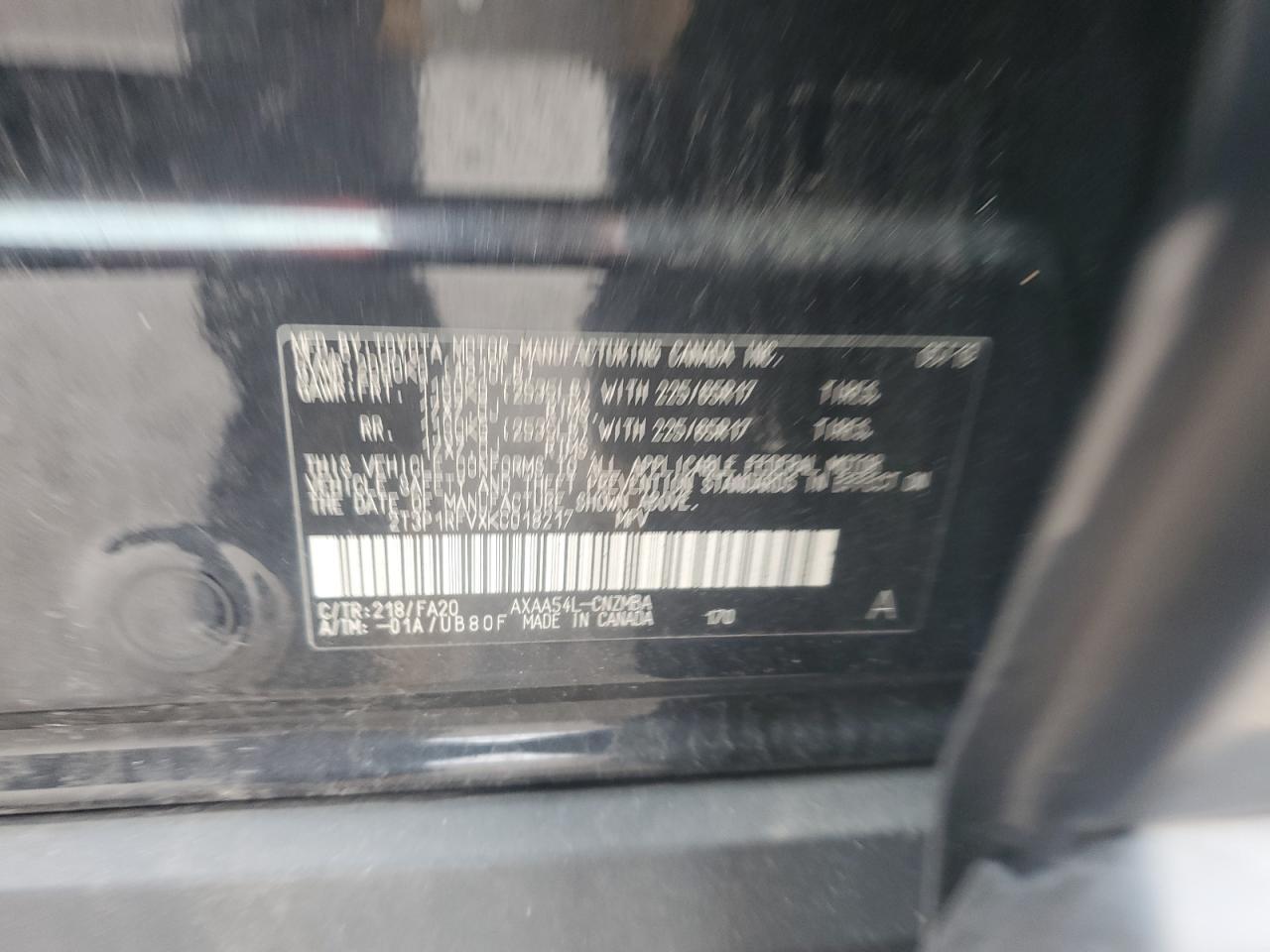2019 TOYOTA RAV4