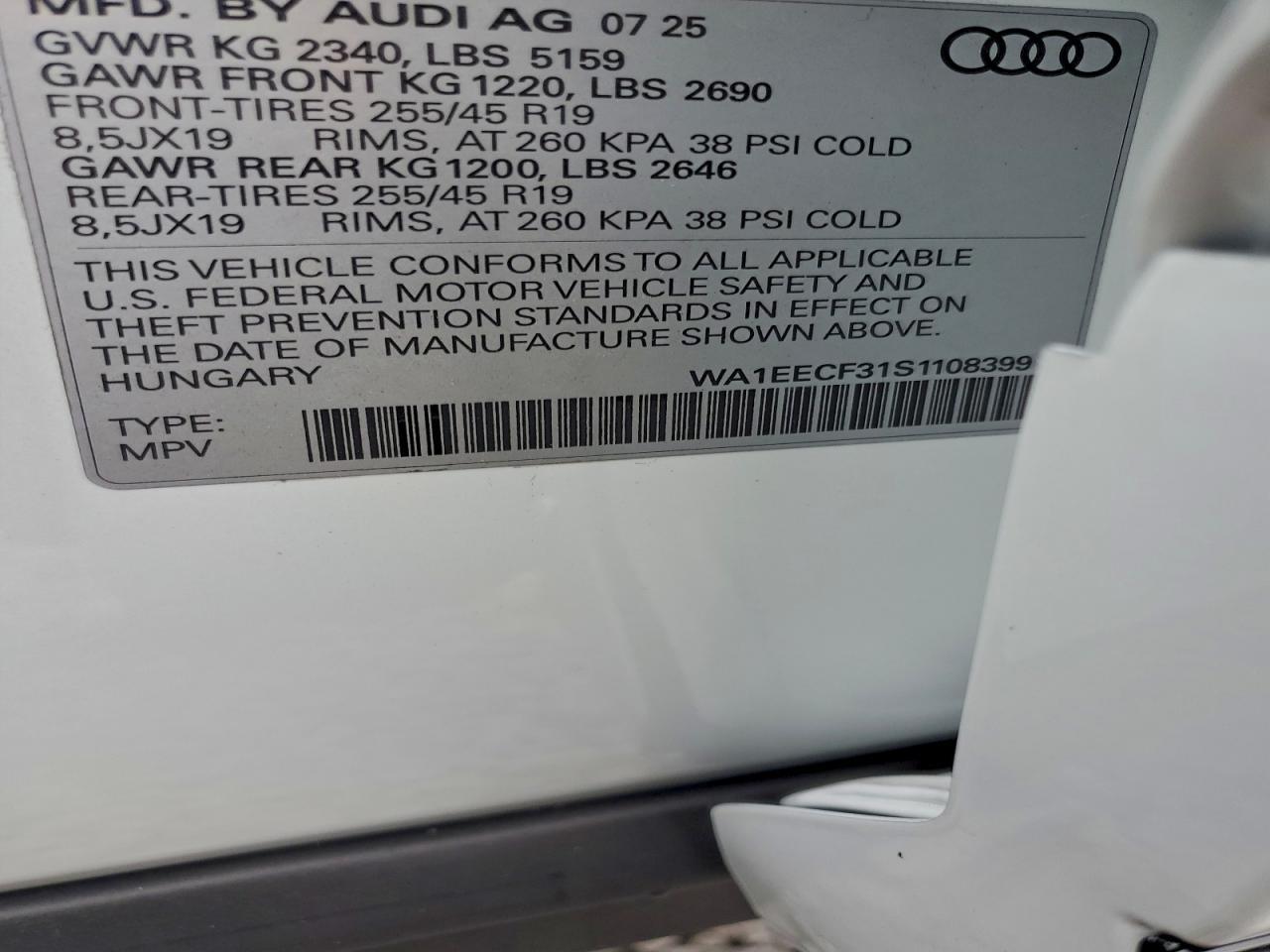 2025 AUDI Q3