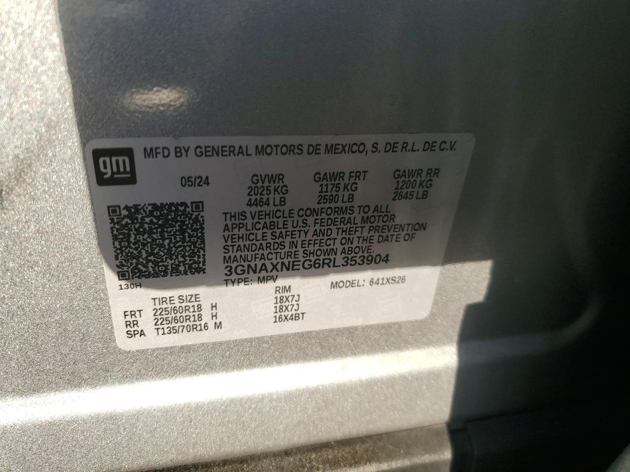 2024 CHEVROLET EQUINOX