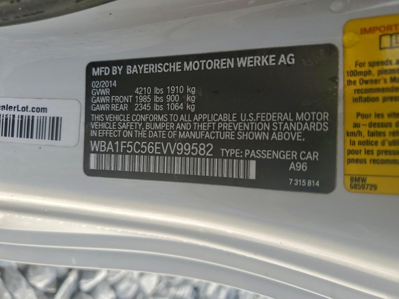 2014 BMW 2 Series