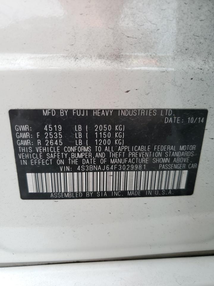 2015 SUBARU Legacy