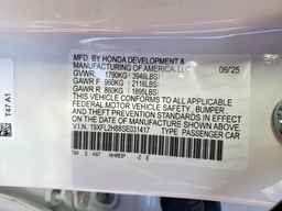 2025 HONDA CIVIC
