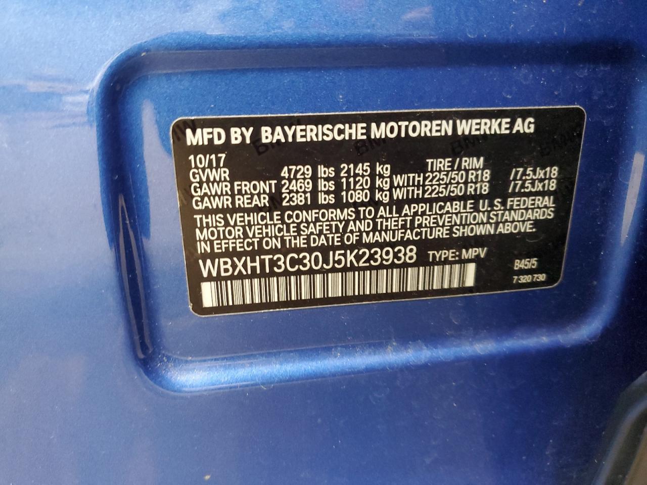 2018 BMW X1
