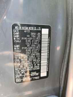 2013 NISSAN CUBE
