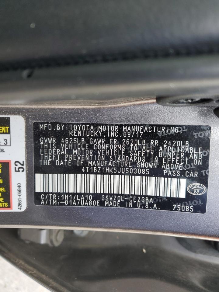 2018 TOYOTA CAMRY