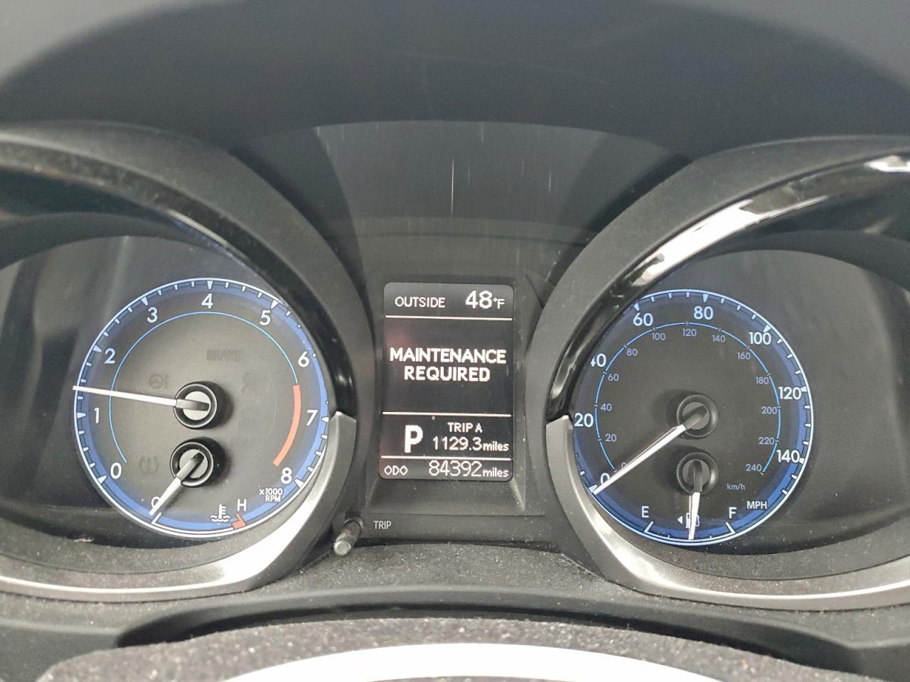 2016 TOYOTA COROLLA