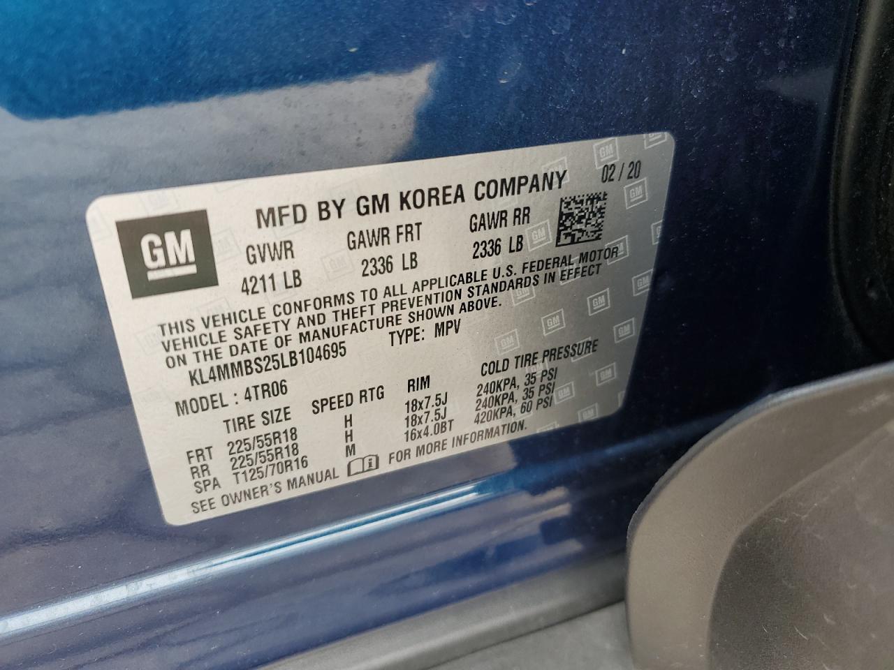 2020 BUICK Encore GX
