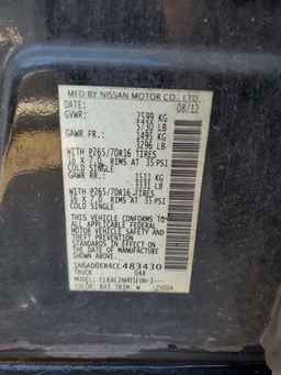 2012 NISSAN Frontier