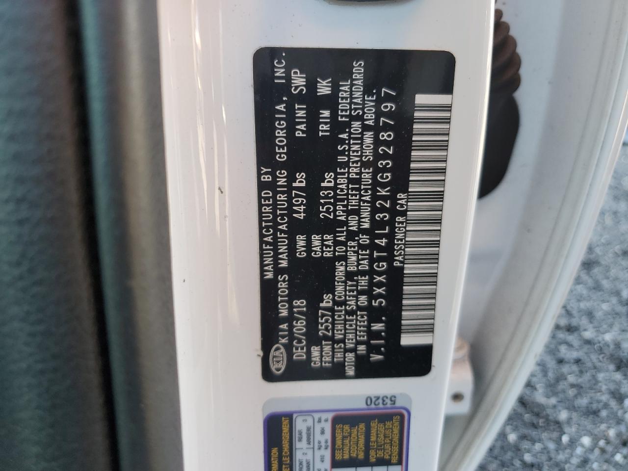 2019 KIA OPTIMA