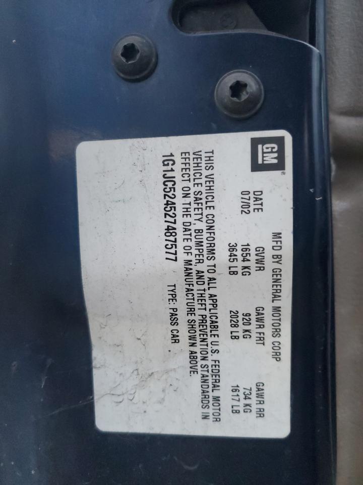 2002 CHEVROLET Cavalier