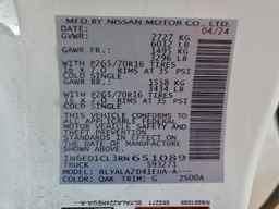 2024 NISSAN Frontier