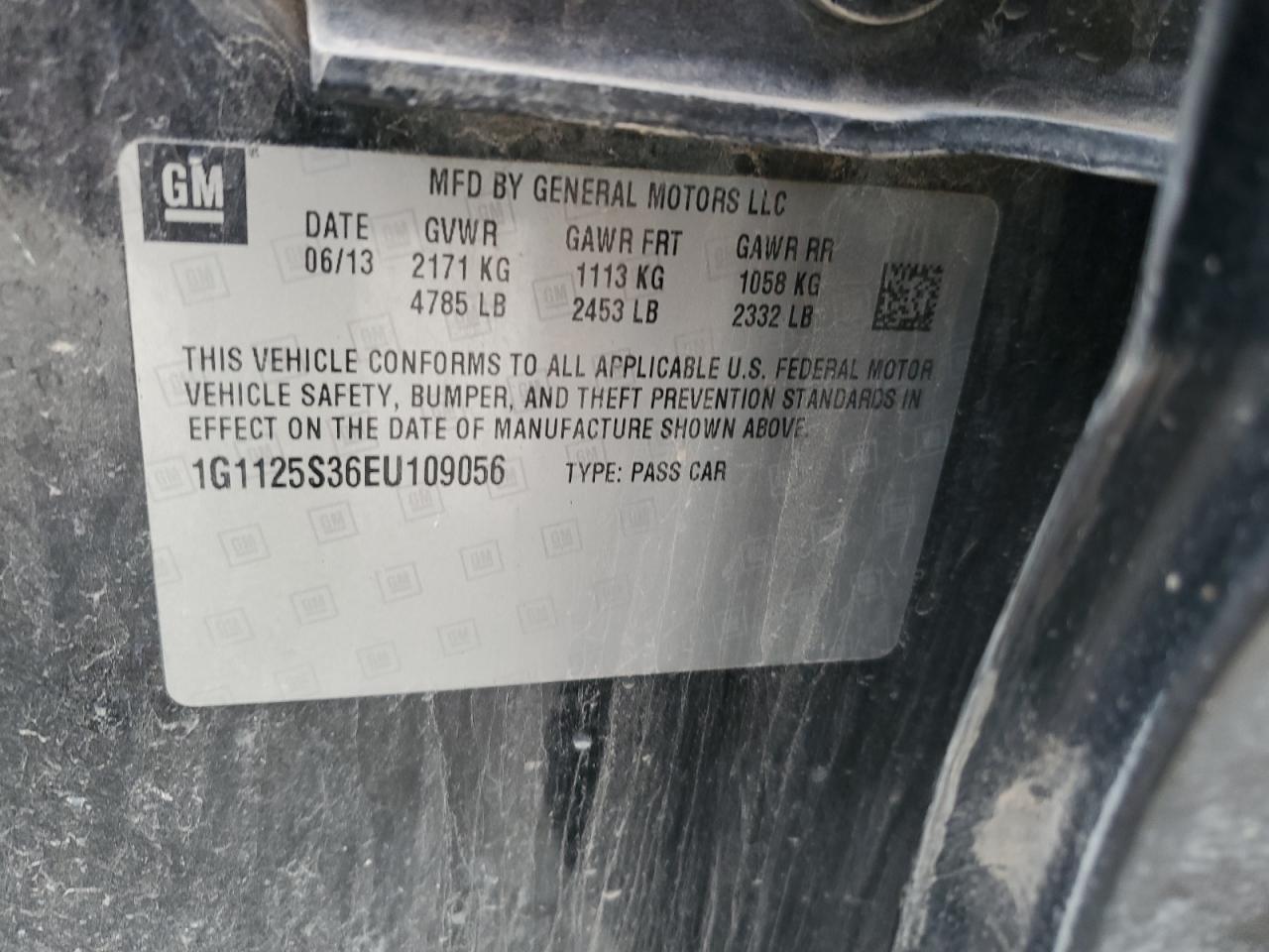 2014 CHEVROLET IMPALA