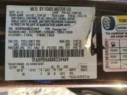 2011 FORD FUSION