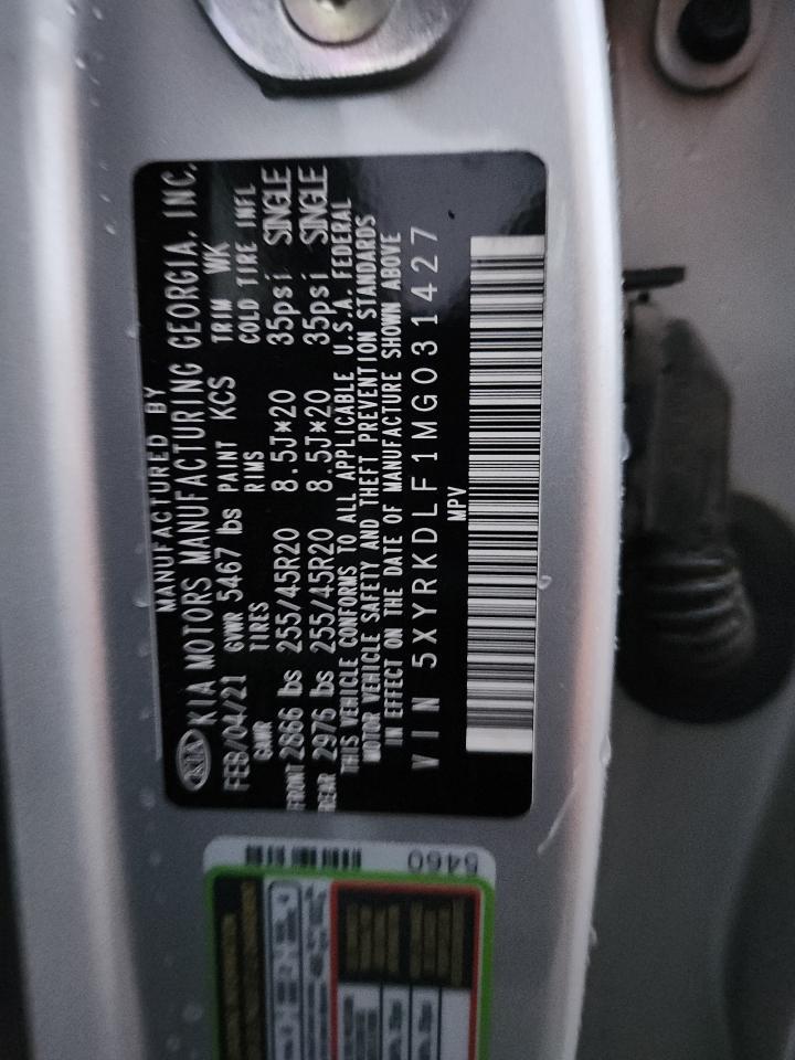 2021 KIA SORENTO