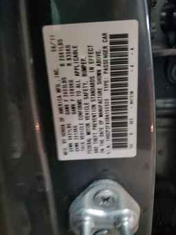 2011 HONDA ACCORD