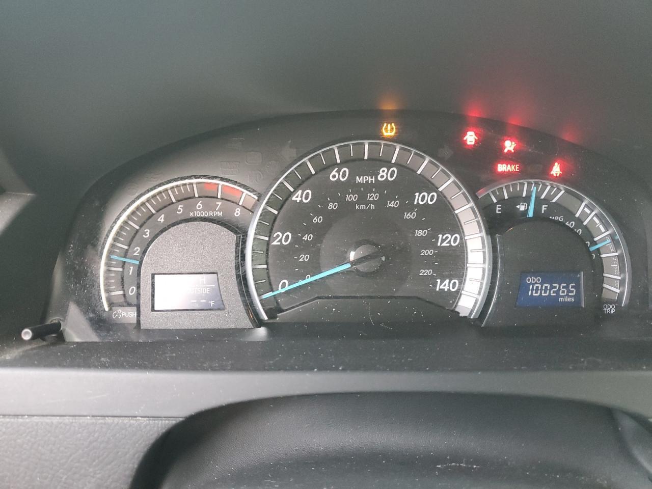 2012 TOYOTA CAMRY