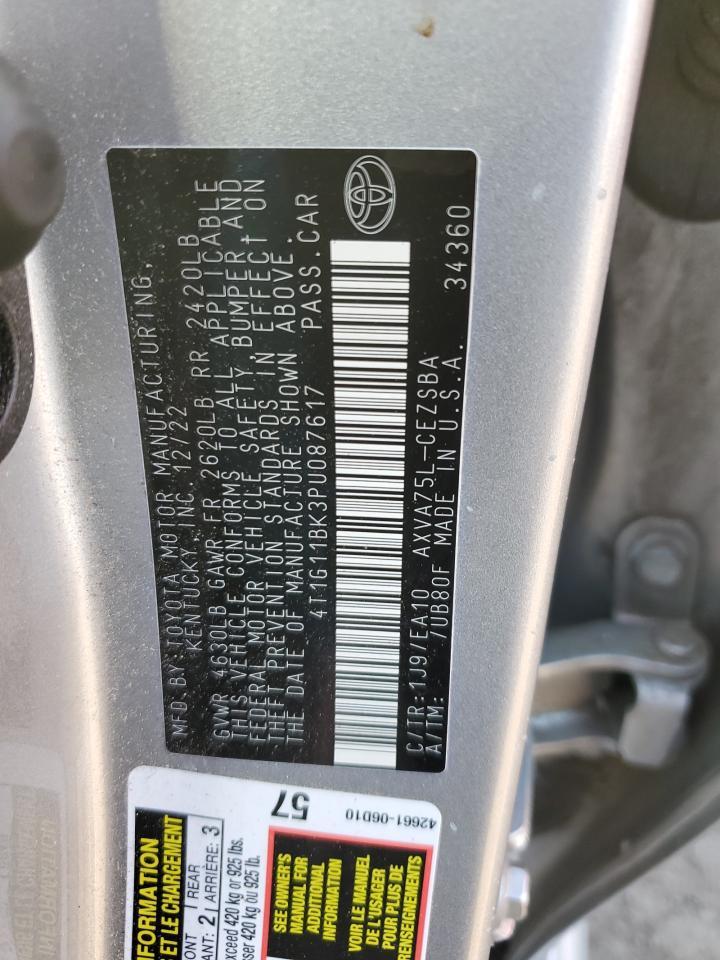 2023 TOYOTA CAMRY