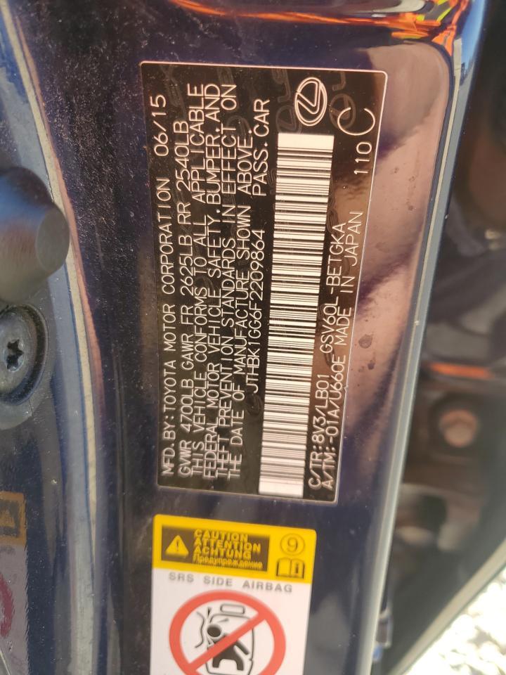2015 LEXUS ES 350