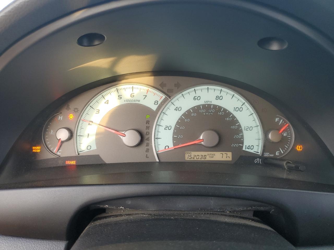 2008 TOYOTA CAMRY