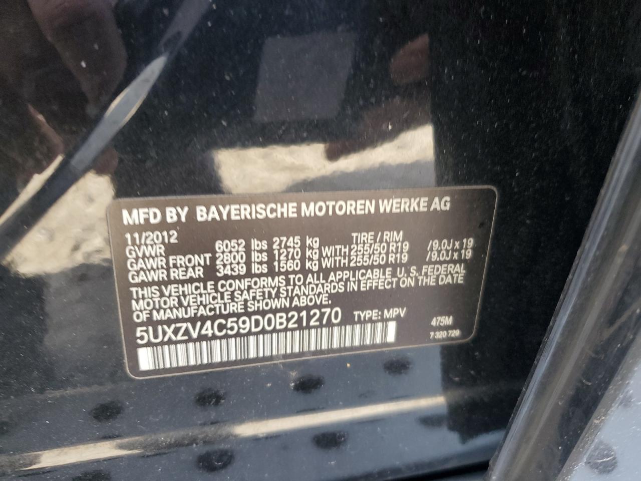 2013 BMW X5