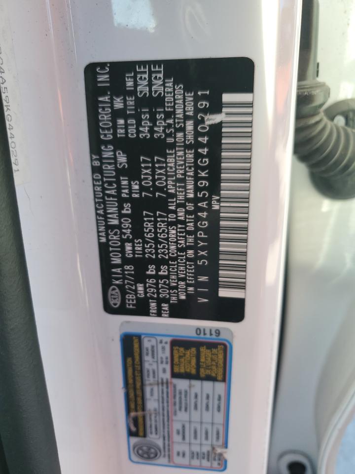 2019 KIA SORENTO