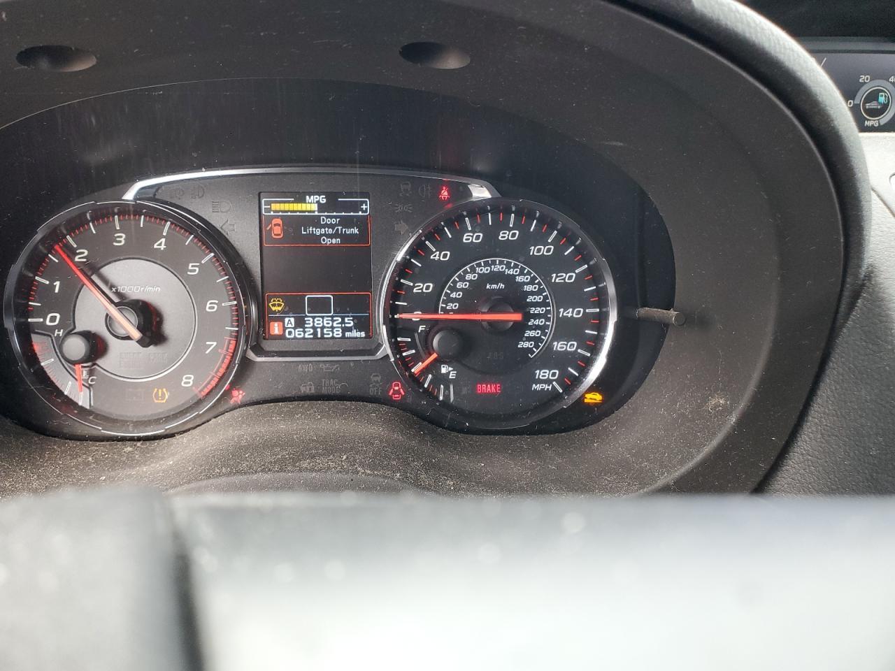 2019 SUBARU WRX