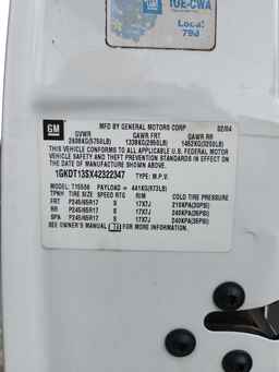 2004 GMC Envoy