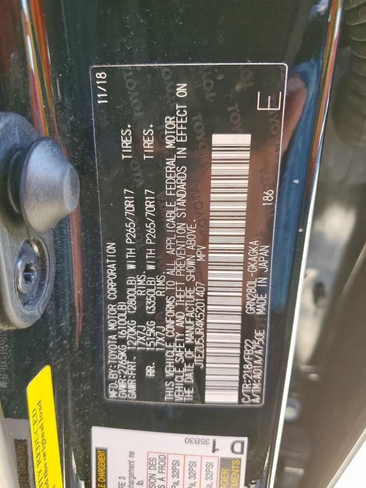 2019 TOYOTA 4Runner