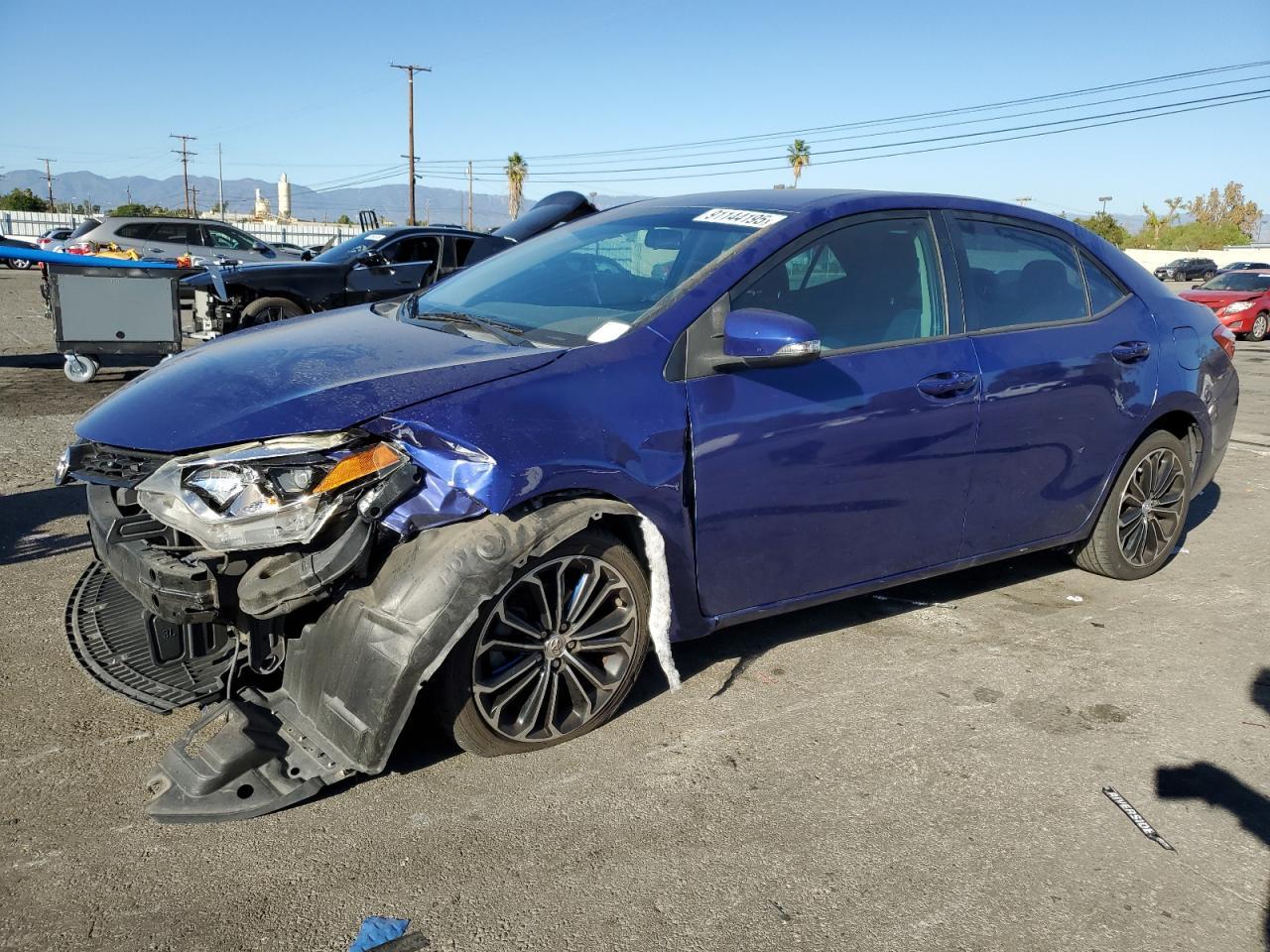2016 TOYOTA COROLLA